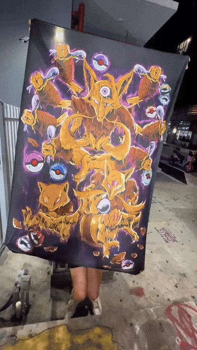 Abra Evolutions Tapestry