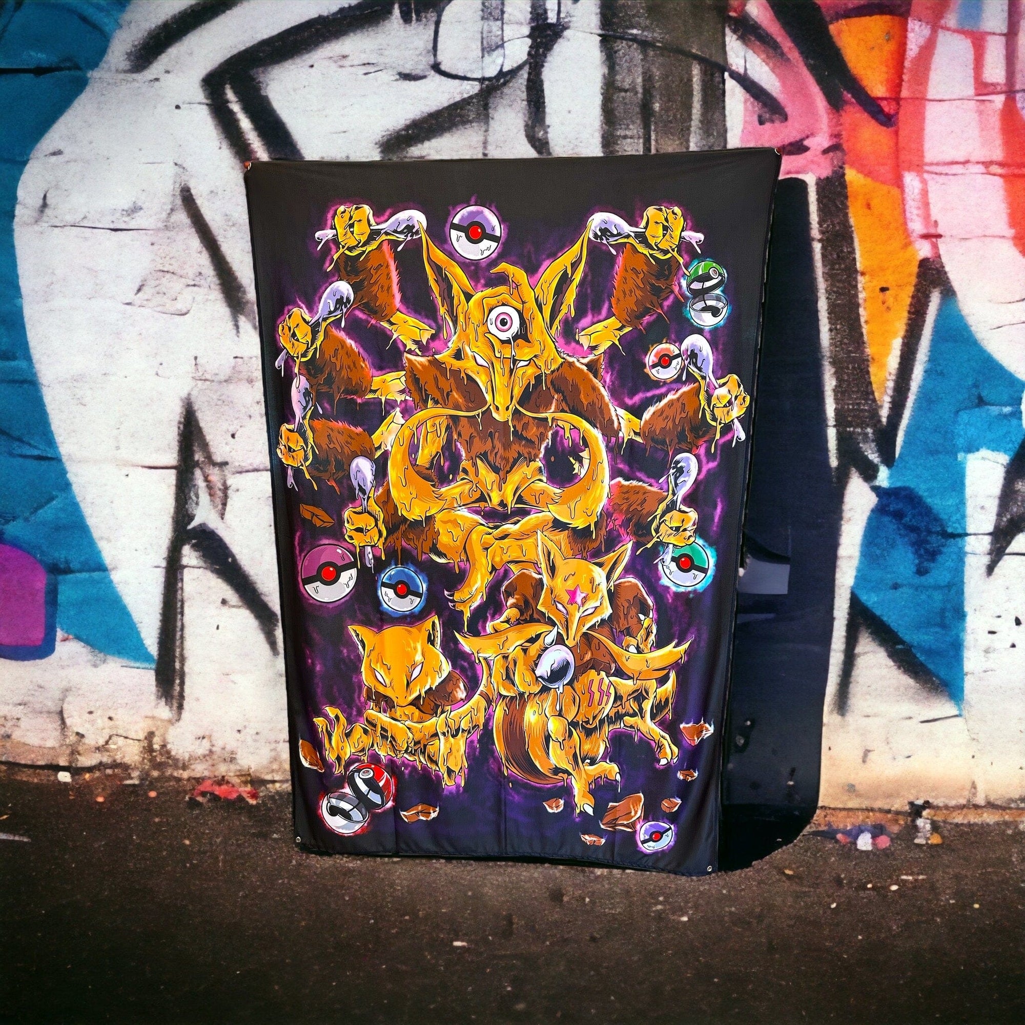 Abra Evolutions Tapestry